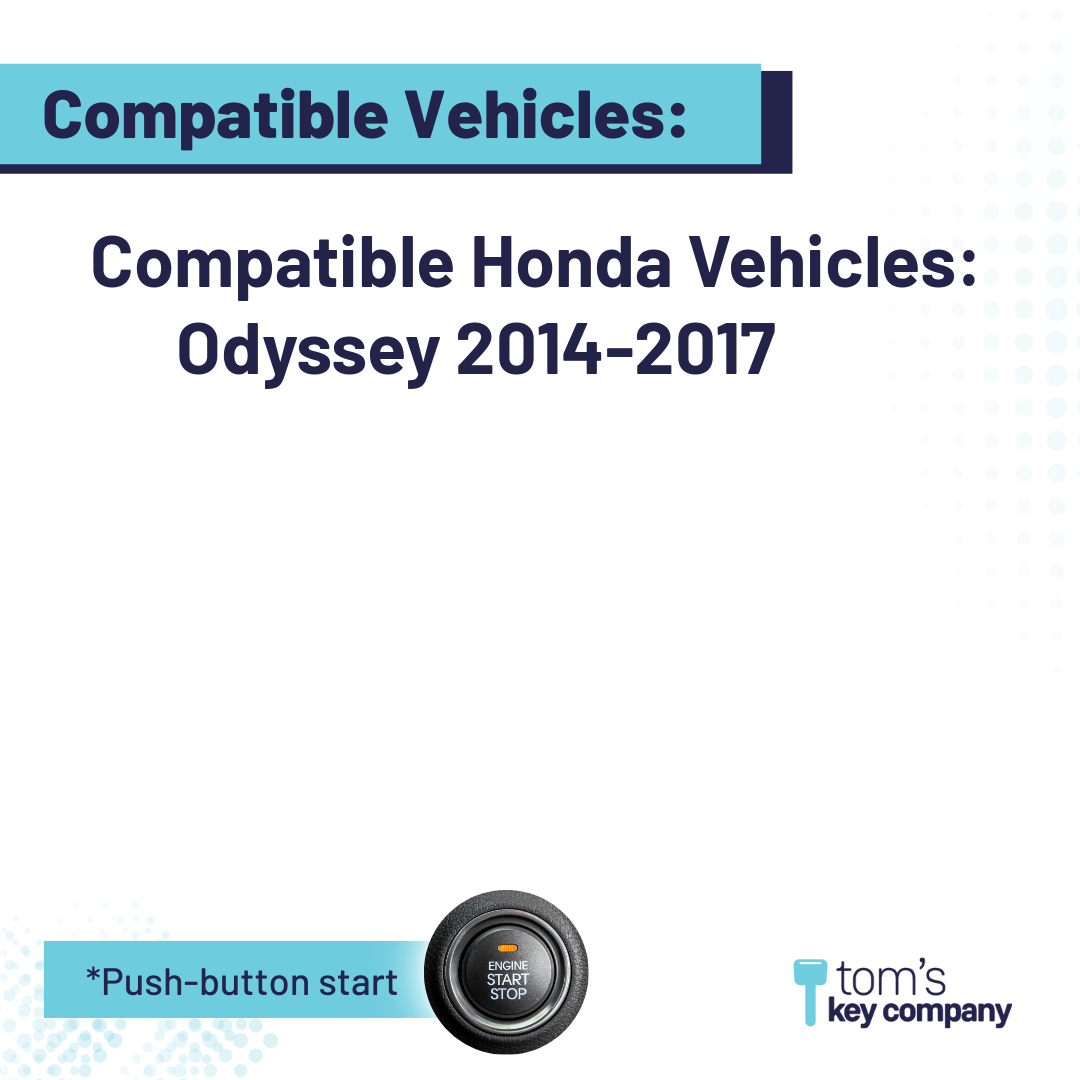 Ultimate Smart Key Bundle with Programming Tool, Refurbished 5-Button Smart Key Fob and Key By Photo for Select Honda Vehicles (HONSK-5B-504-K-UKB)