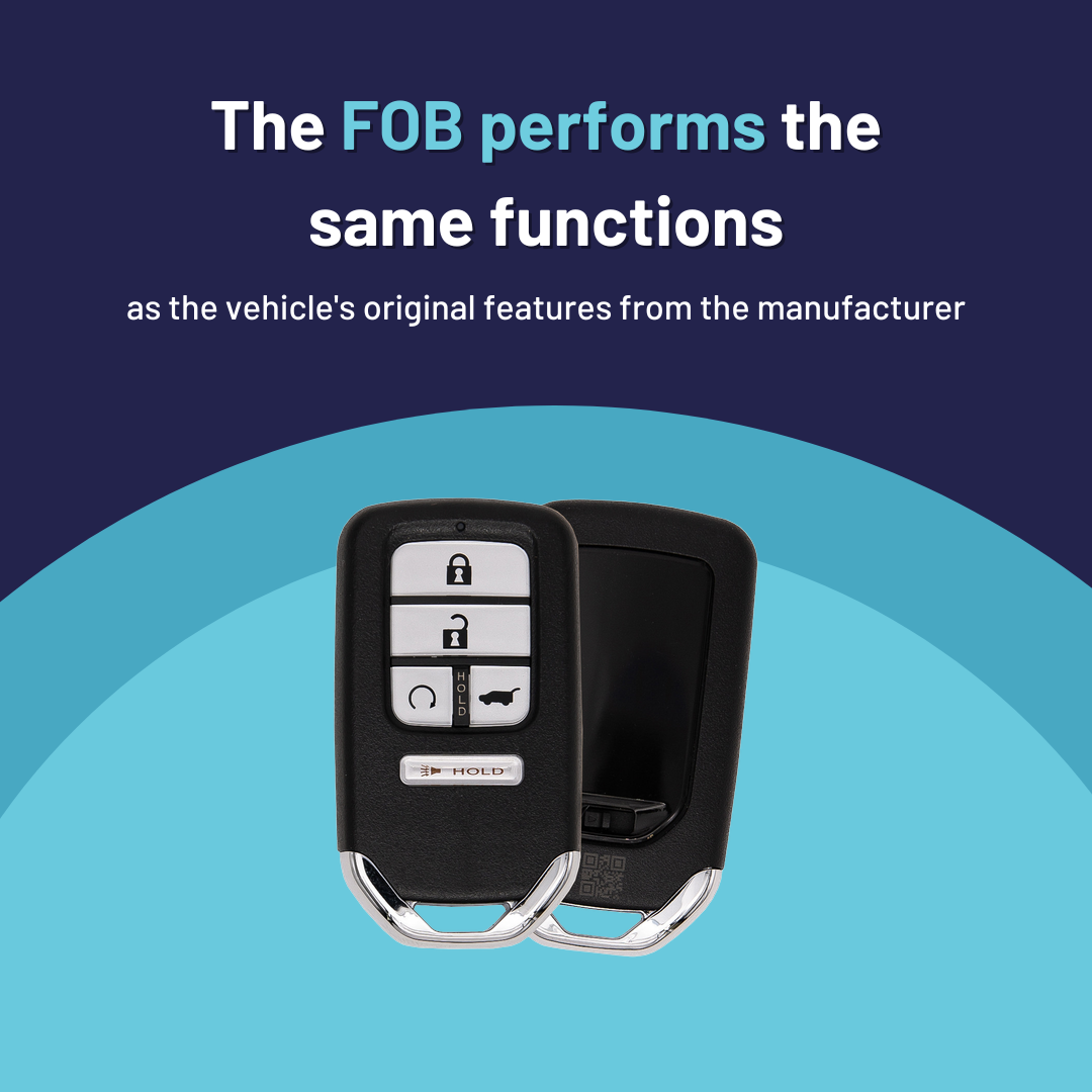 Ultimate Smart Key Bundle with Programming Tool, Refurbished 5-Button Smart Key Fob and Key By Photo for Select Honda Vehicles (HONSK-5B-514-K-UKB)