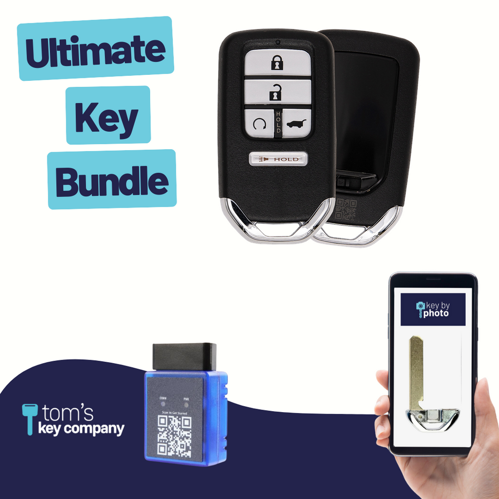 Ultimate Smart Key Bundle with Programming Tool, Aftermarket 5-Button ...