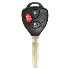 Load image into Gallery viewer, Toyota Yaris Key and Remote (&quot;H&quot; Chip Key with 3 Button Remote) HYQ12BBY-3B-H