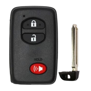 Toyota RAV4 Smart Key FOB/ 3 Button (E-Board 3370, HYQ14AAB / HYQ14AEM) (HYQ14AAB-3B-E-3370-FOB)