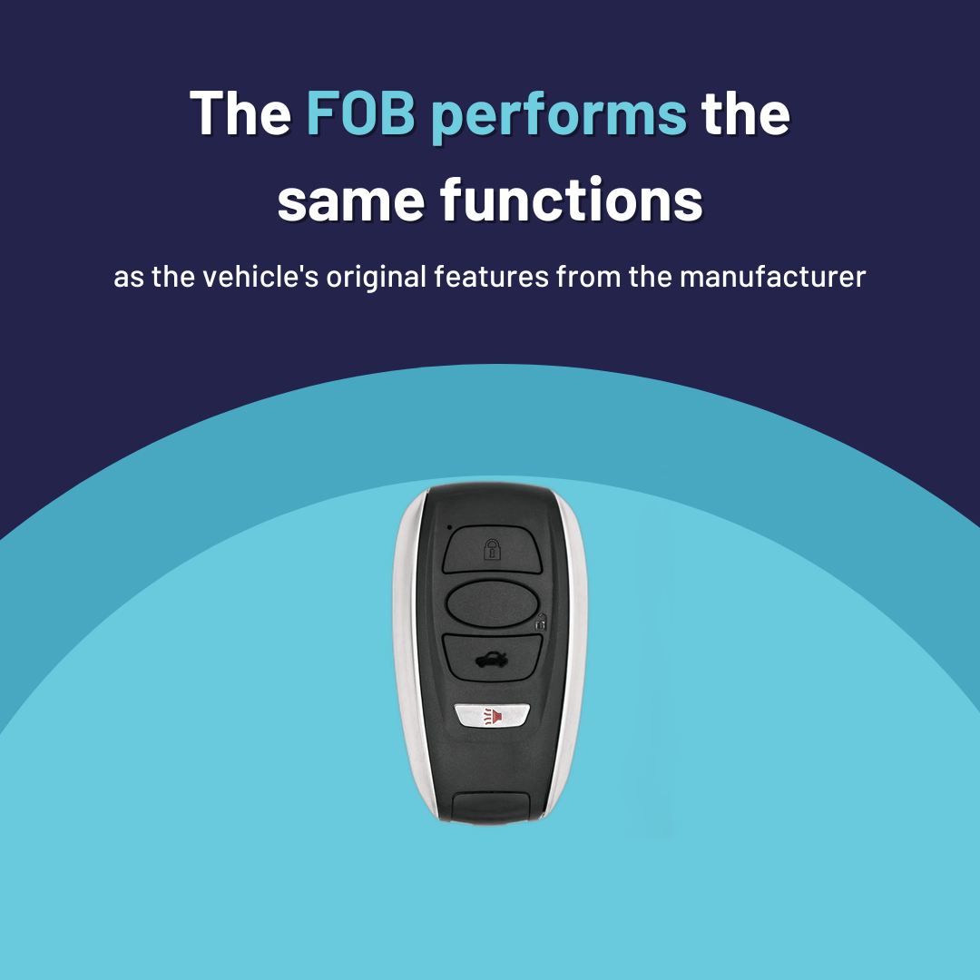 Ultimate Smart Key Bundle with Programming Tool, Aftermarket 4-Button Smart Key Fob and Key By Photo for Select Subaru Vehicles (HYQ14AHC-4B-SUB-UKB)