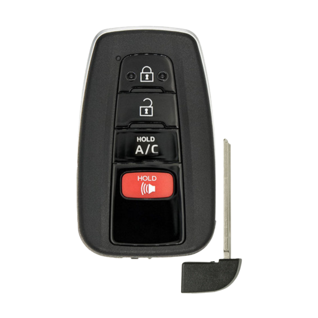 Brand New Aftermarket 4-Button Smart Key FOB for Toyota Prius Prime (HYQ14FBE-4B/AC-PRIUS)