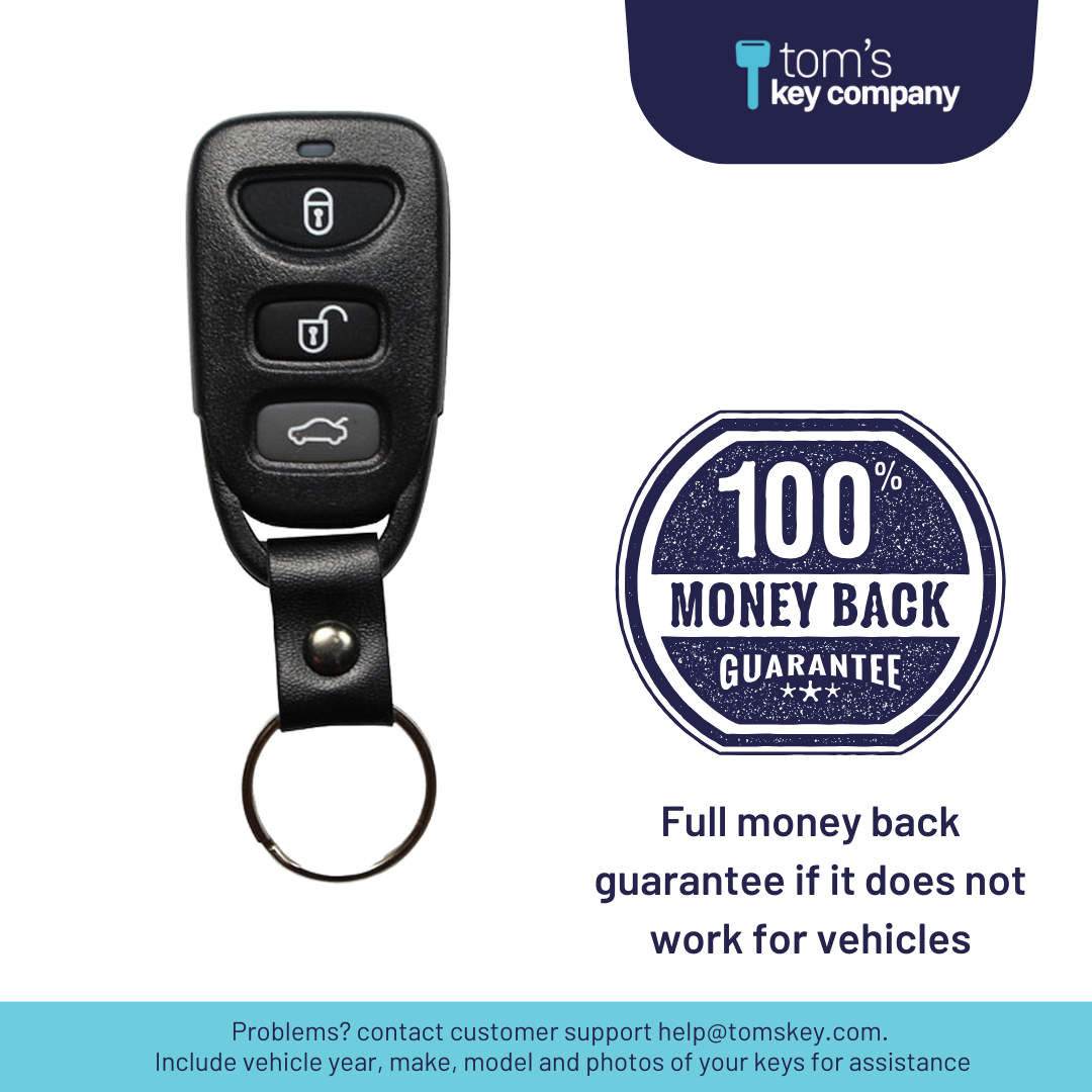 Ultimate Remote FOB Bundle with Programming Tool and Aftermarket 4 Button Remote FOB for Select Hyundai Vehicles (HYUFOB-4B-274-K-UKB)