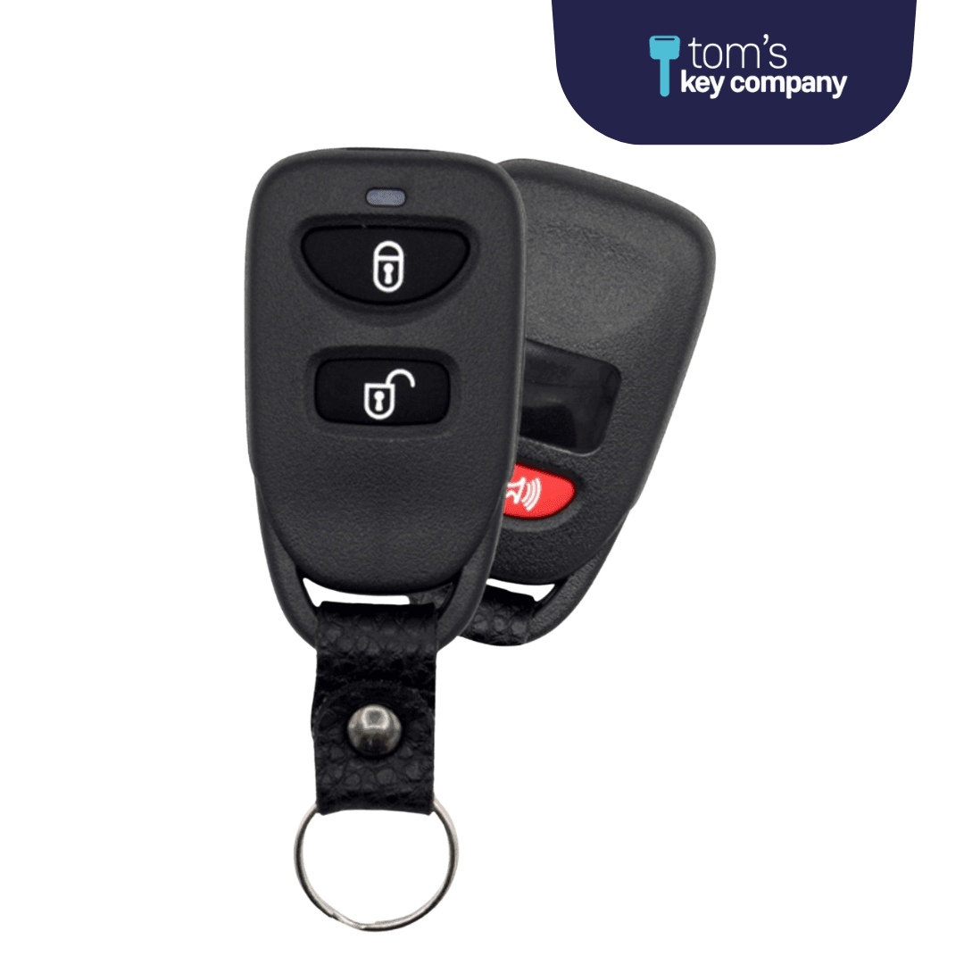 Brand New Aftermarket 3 Button Remote FOB for Select Years for Hyundai Santa Fe Vehicle (HYUNFOB-3B-PINHA-T038)