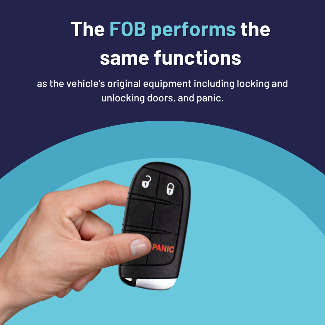 Brand New Aftermarket Smart Key 3-Button for Select Jeep Vehicles (JEEPSK-3B-COMPASS-TMB)