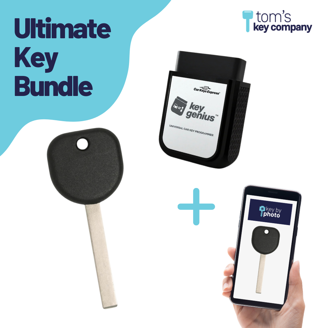 Ultimate Key Bundle DIY Car Key Replacement Kit with Key Genius™ Unive ...