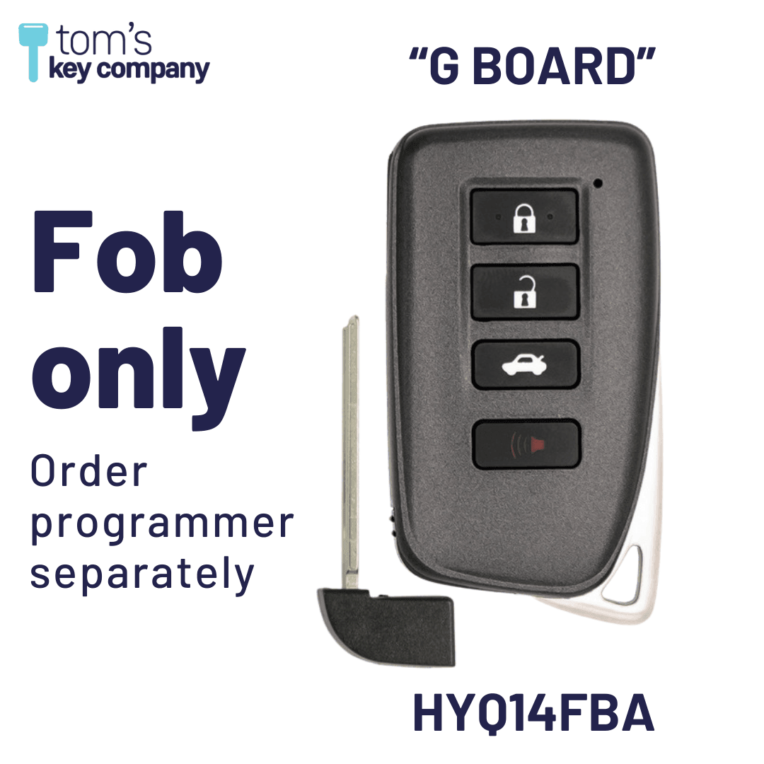 Brand New Aftermarket 4 Button Smart Key 