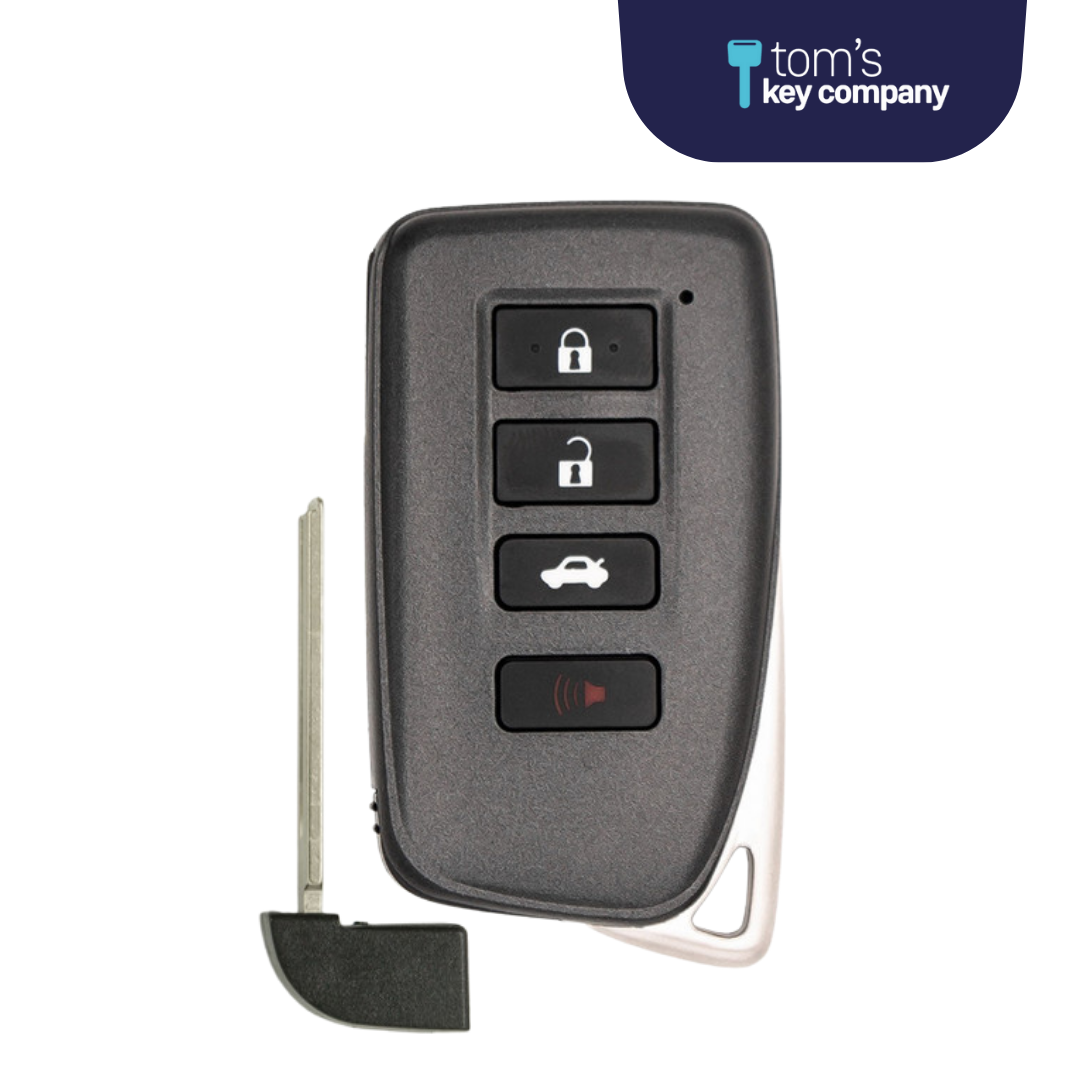 Brand New Aftermarket 4 Button Smart Key "G" Board for Select Lexus Vehicles (LEXUS-HYQ14FBA-4B-G-FOB)