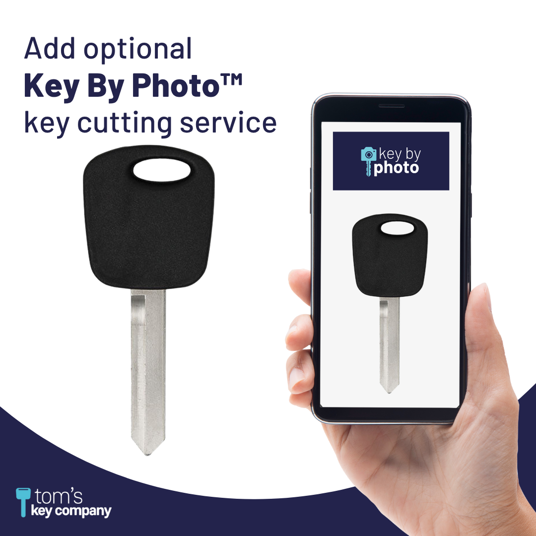 Brand New Aftermarket Transponder Key for Select Mercury Vehicles (MERKEY-3PT-K)