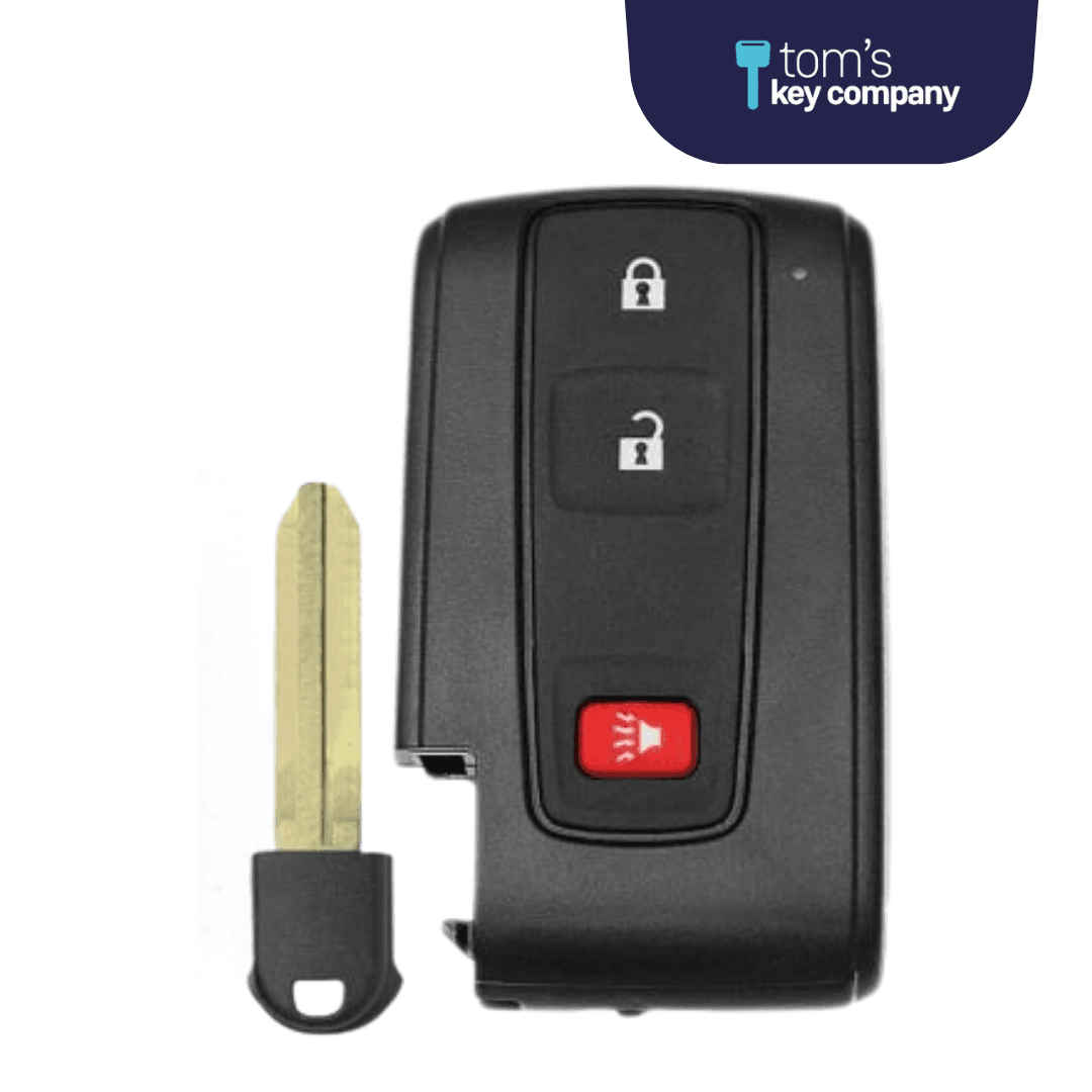 Brand New Aftermarket 3 Button Smart Remote Fob for Slot Ignition for Toyota Prius (MOZB21TG-3B-FOB)