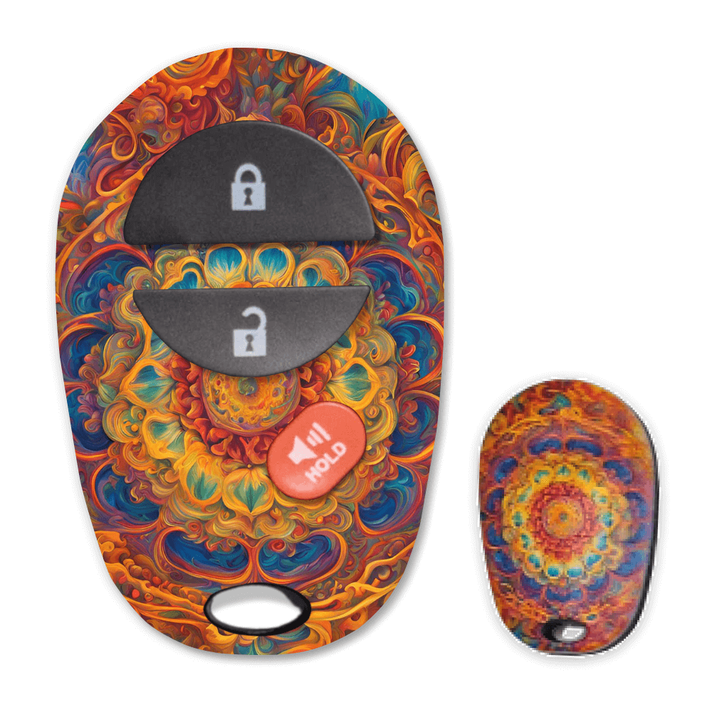 Print On Demand: 3 Button Keyless Entry Remote Car Key FOB for Select Toyota Vehicles (Shell Only)