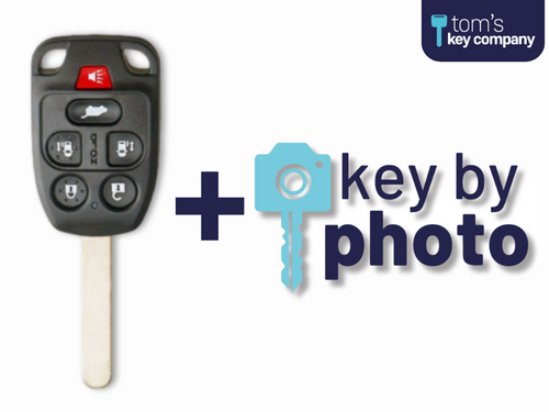 Honda 6 Button (N5F-A04TAA-6B) with Included Key By Photo