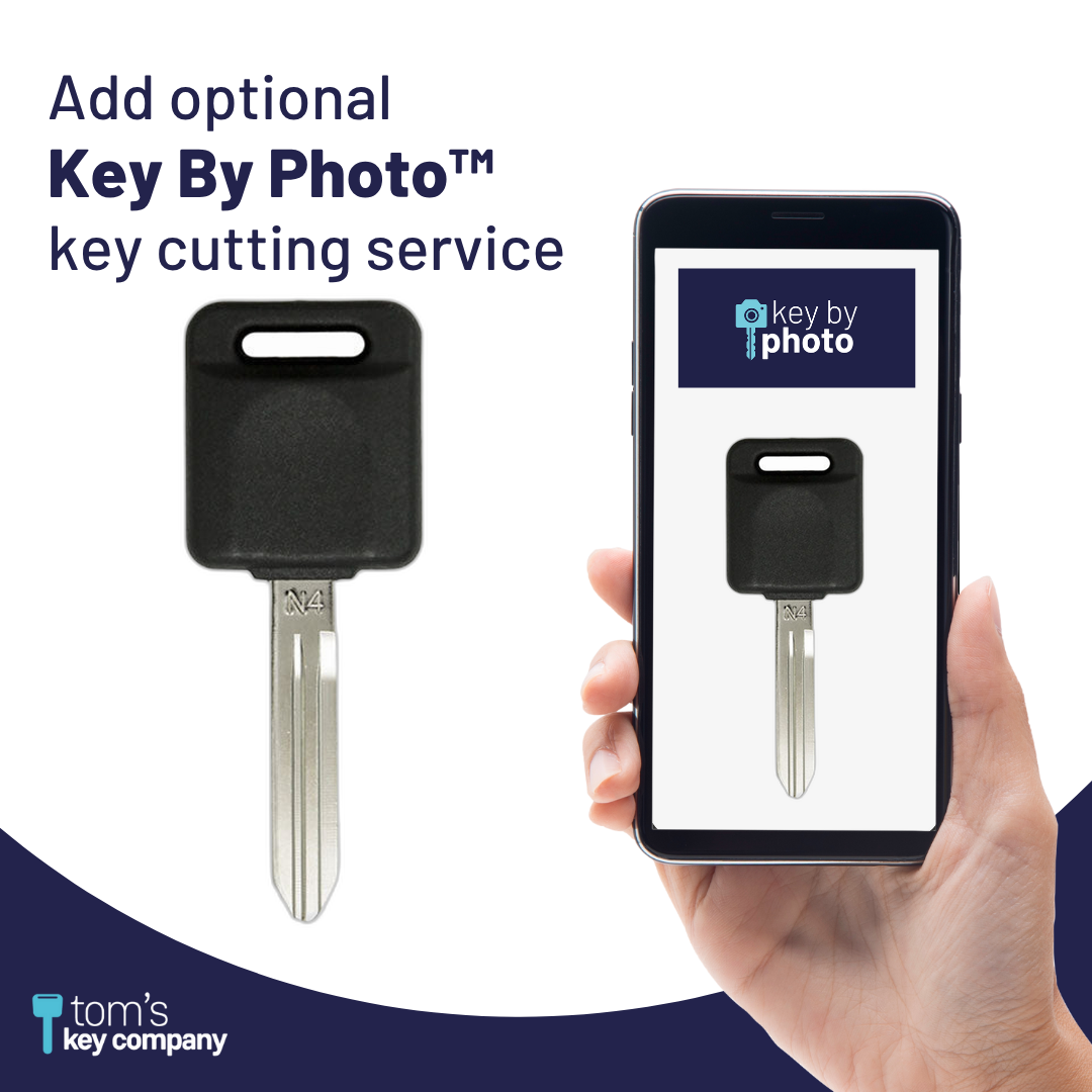 Brand New Aftermarket Transponder Key for Select INFINITI and Nissan Vehicles (NISKEY-PH46)