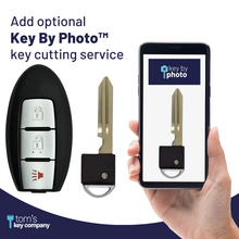 Load image into Gallery viewer, Brand New Aftermarket Smart Key for Select Nissan Cube, Juke, Leaf, Note, Quest, &amp; Versa Vehicles (NISSK-3B-808)