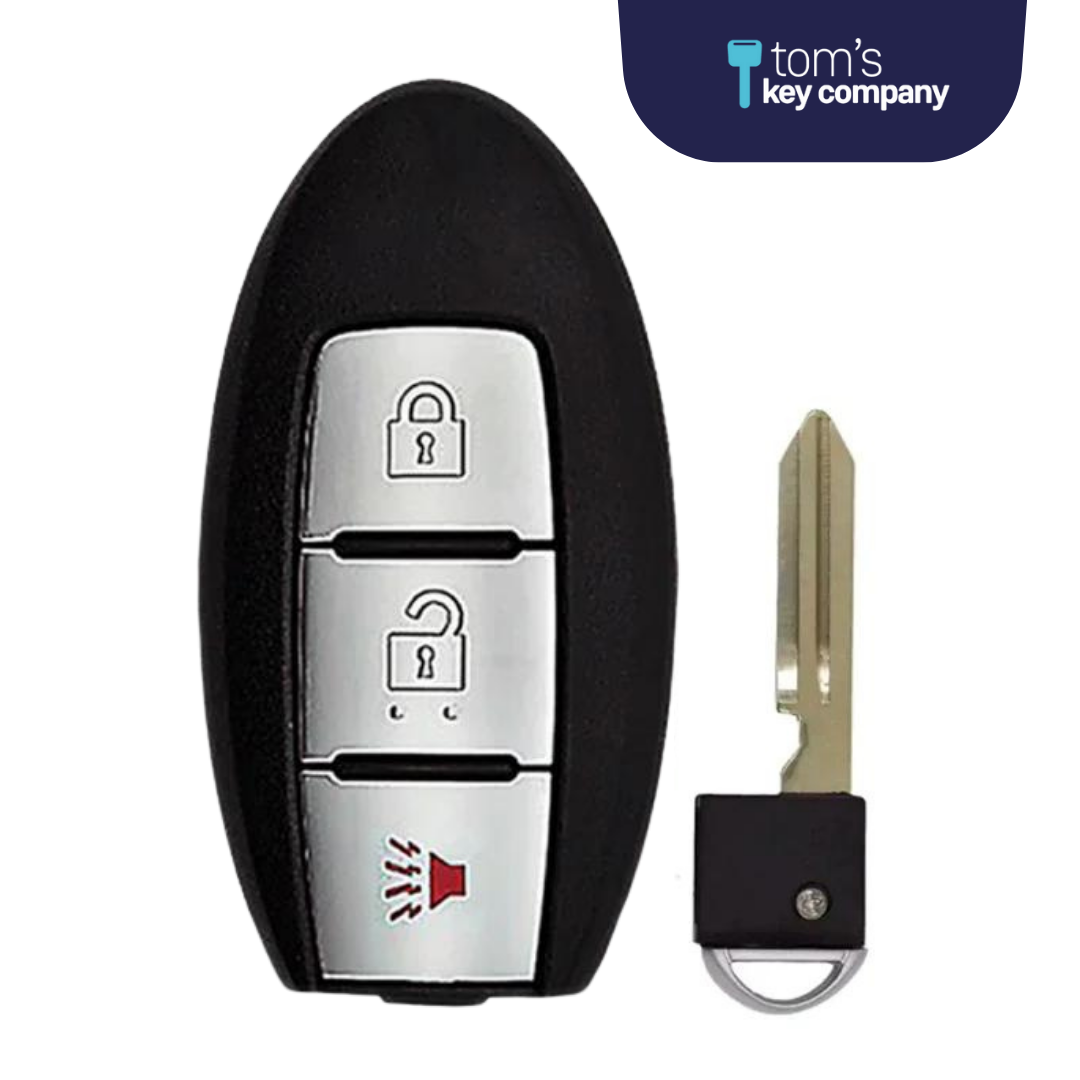 Brand New Aftermarket 3-button Smart Key Remote Fob for Select Nissan Vehicles (NISSK-3B-4014)