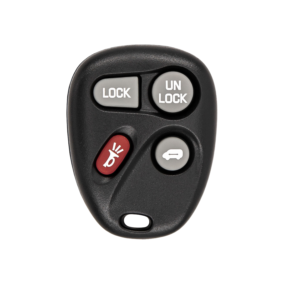 Brand New Aftermarket 4-Button Remote Fob with Lock, Unlock, Sliding Door, Panic for Select Chevrolet, Oldsmobile and Pontiac Vehicles (OLDFOB-4B-614-K)