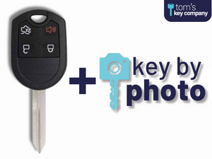 Ford 4 Button (OUC6000022-4B-T) with Included Key By Photo