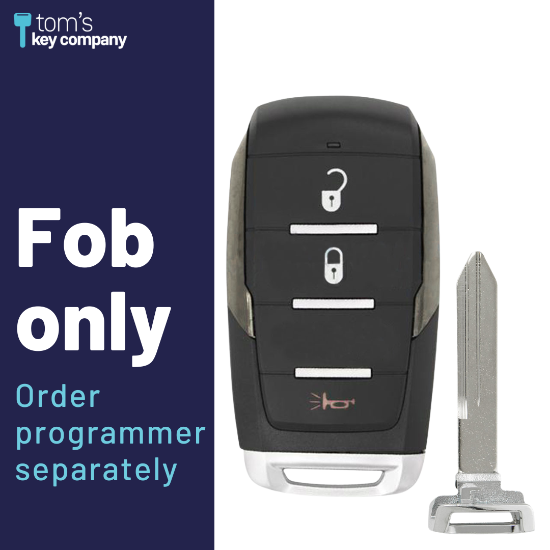 Brand New Aftermarket Smart Key 3-Button for Select RAM Vehicles (RAM-OHT-3B-TMB)