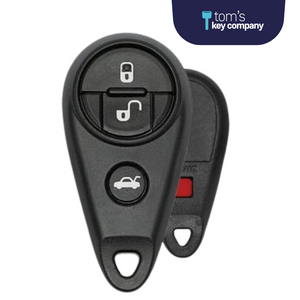 Brand New Aftermarket 4 Button Remote Fob for Select Subaru Vehicles (SUB-4B-MX-RMT)