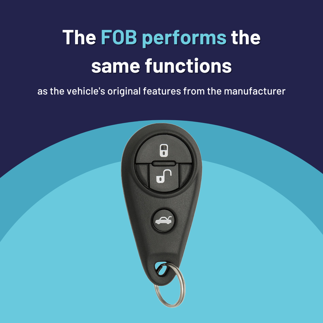 Ultimate Remote FOB Bundle with Programming Tool and Aftermarket 4 Button Remote FOB for Select Subaru Vehicles (SUB-4B-MX-RMT-UKB)