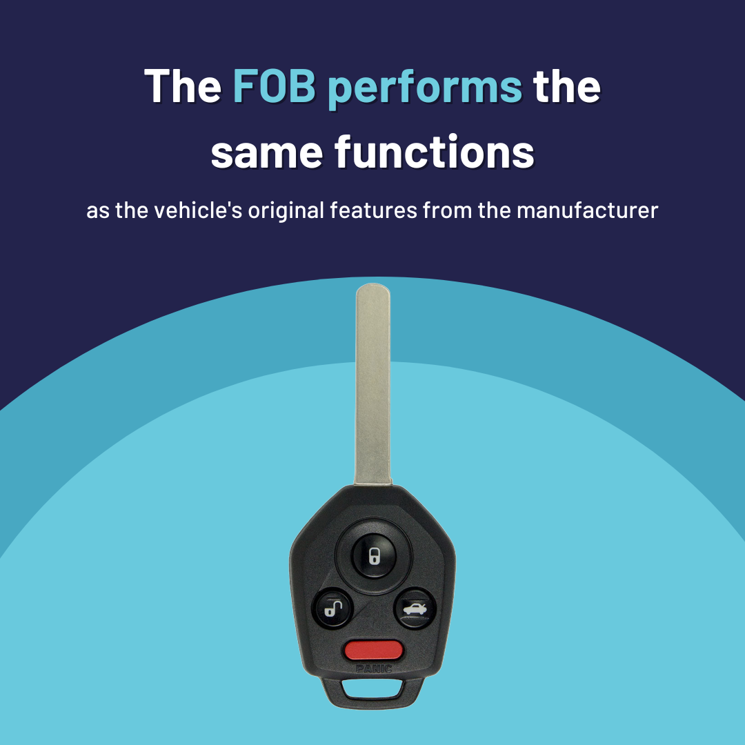 Ultimate Remote Key Bundle with Programming Tool, Aftermarket 4-Button Remote Key and Key By Photo for Select Subaru Vehicles (SUBCK-4B-933-K-UKB)