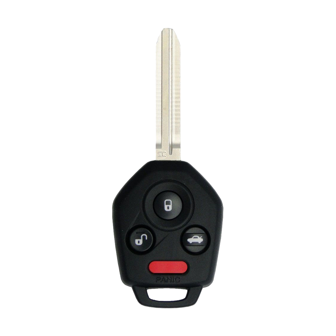 Like New Refurbished 4-Button Remote Key with Lock, Unlock, Trunk, Panic for Select Subaru Vehicles (SUBCK-4B-TR-946-RC-K)