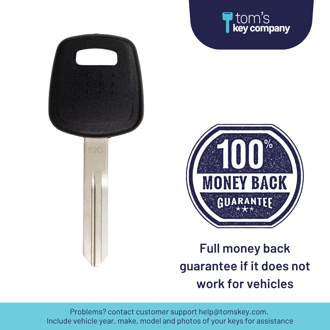 Brand New Aftermarket Transponder Key for Select Subaru Vehicles (SUBKEY-4PT-K)