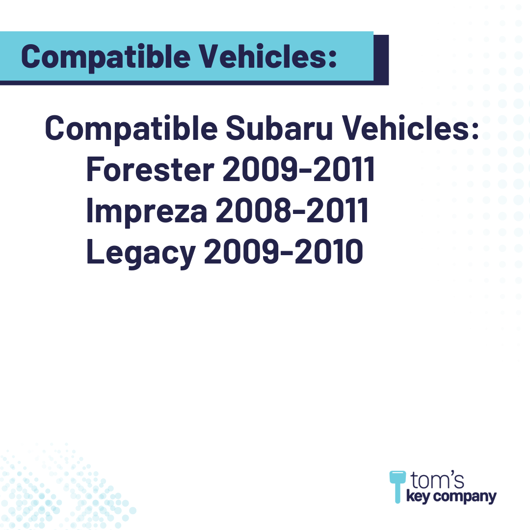 Ultimate Key Bundle with Programming Tool, Aftermarket Transponder Key and Key By Photo for Select Subaru Vehicles (SUBKEY-T13-K-UKB)