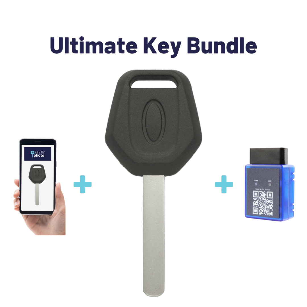 Ultimate Key Bundle with Programming Tool, Aftermarket Transponder Key and Key By Photo for Select Subaru Vehicles (SUBKEY-T13-K-UKB)