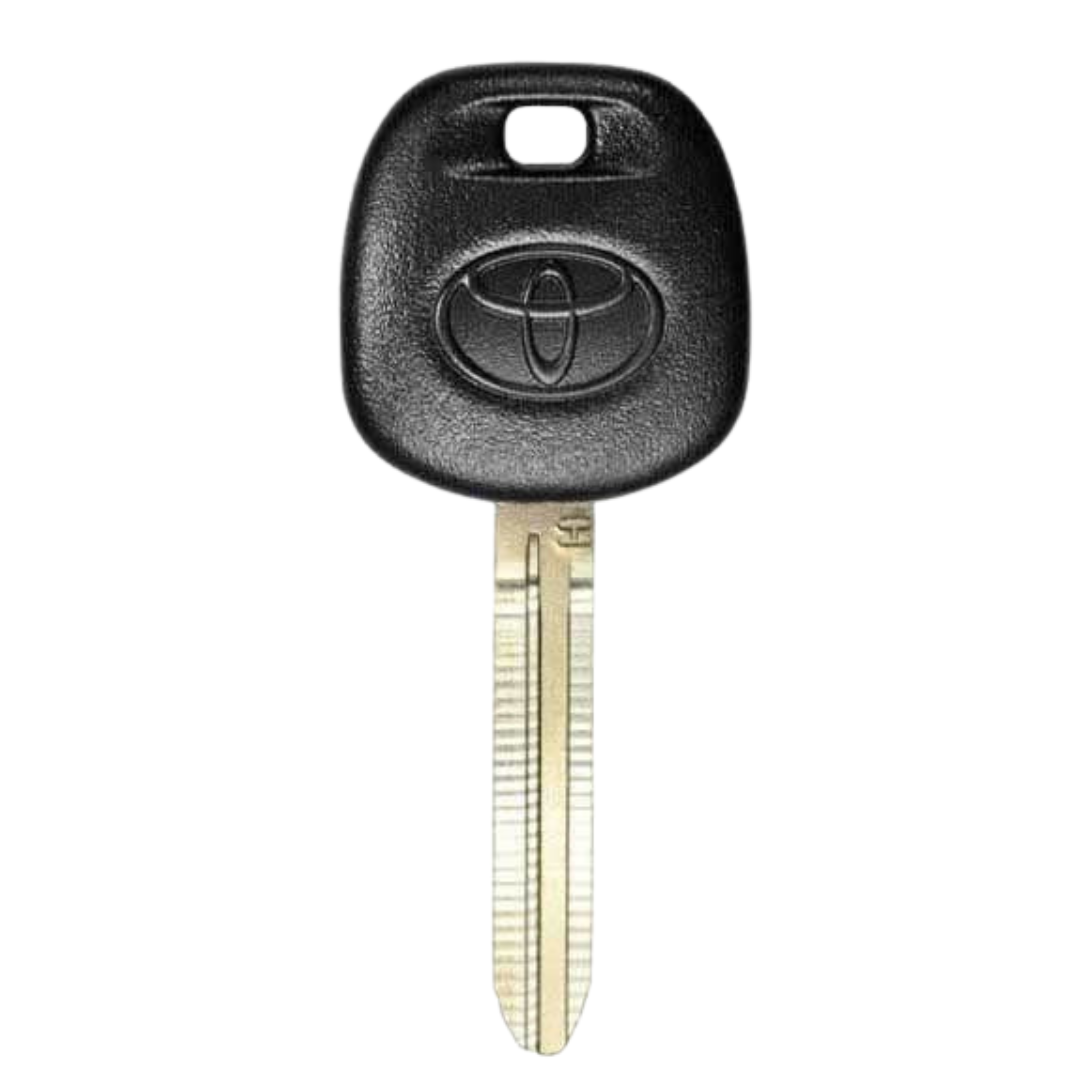 Toyota Logo "H" Chip Transponder Key for Select Toyota and Scion Vehicles, Rubber Handle (TOY8-H-LOGO)