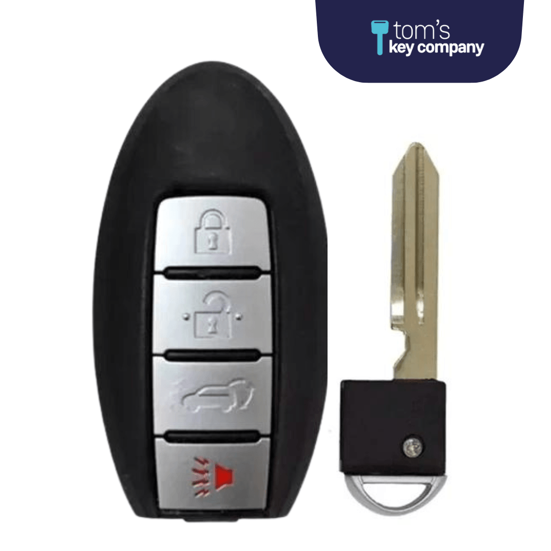 Brand New Aftermarket 4 Button Smart Key with Hatch Release for Select  Nissan & INFINITI Vehicles (NISSK-4B-HR-624)