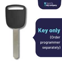 Load image into Gallery viewer, Brand New Aftermarket Transponder Key for Honda Vehicles (HONKEY-HO01) - Tom&#39;s Key Company