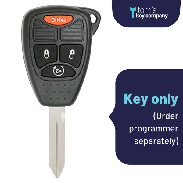 New Chrysler Dodge Jeep Master Key Keyless Remote FOB Transmitter - OEM Electronics