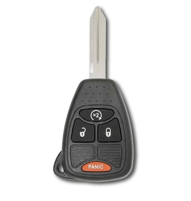 Chrysler, Dodge, & Jeep Key with 4 Buttons Remote Fob (OHT692713AA-4B-Remote-Start) - Tom's Key Company