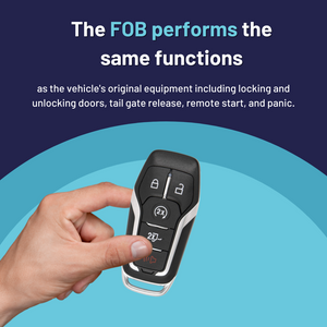 Ford Aftermarket 5-Button Smart Key with Remote Start and Tailgate (FORSK-TG-5B-FOB-TMB) - Tom's Key Company