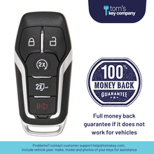 Load image into Gallery viewer, Ford Aftermarket 5-Button Smart Key with Remote Start and Tailgate (FORSK-TG-5B-FOB-TMB) - Tom&#39;s Key Company