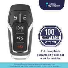 Load image into Gallery viewer, Ford Aftermarket 5-Button Smart Key with Remote Start and Trunk Release (FORSK-TRS-5B-FOB-TMB) - Tom&#39;s Key Company