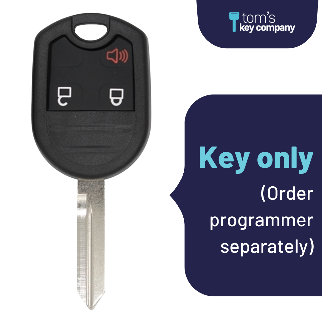 Ford Key and Keyless Entry Remote - 3 Button (OUCD6000022-3B) - Tom's Key Company
