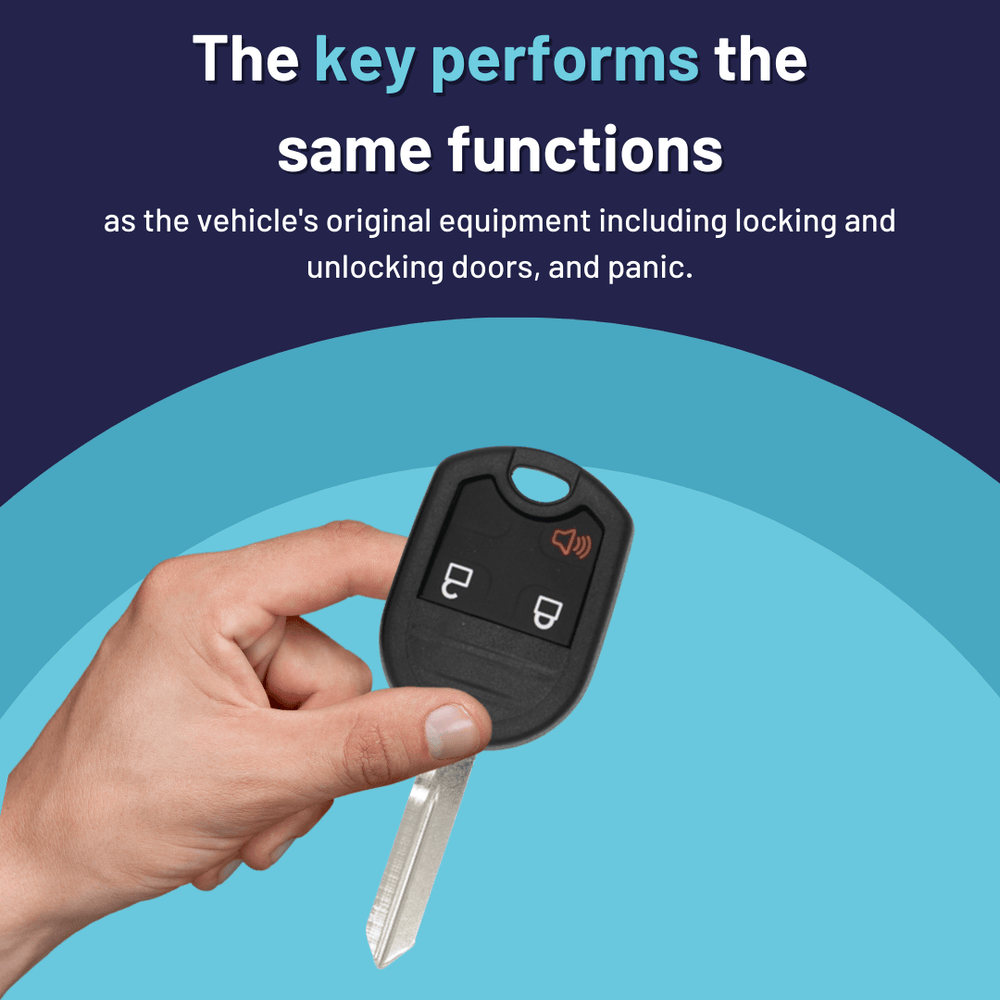 Ford Key and Keyless Entry Remote - 3 Button (OUCD6000022-3B) | Tom's ...