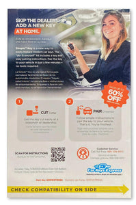 GM Simple Key 5 Button Flip Key (GMFK5TRSSK-KIT) - Tom's Key Company