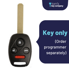 Load image into Gallery viewer, Honda Accord Key and Keyless Entry Remote - 4 Button (HONRK-4B-OUCG8D-380H-A) - Tom&#39;s Key Company