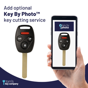 Honda Accord Key and Keyless Entry Remote - 4 Button (HONRK-4B-OUCG8D-380H-A) - Tom's Key Company