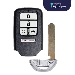 Honda Civic & Pilot 5-Button Smart Key with Remote Start and Trunk Release (HONSK-5B-TRS-KR5V2X) - Tom's Key Company