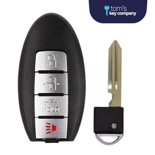Load image into Gallery viewer, Nissan &amp; INFINITI 4 Button Smart Key Fob Remote Select Vehicles - Tom&#39;s Key Company