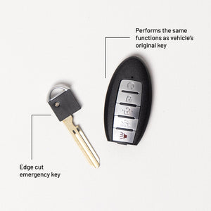 Nissan & INFINITI 5 Button Smart Key Fob Remote Select Vehicles (NISK-E5TRZ0SK-FOB) - Tom's Key Company