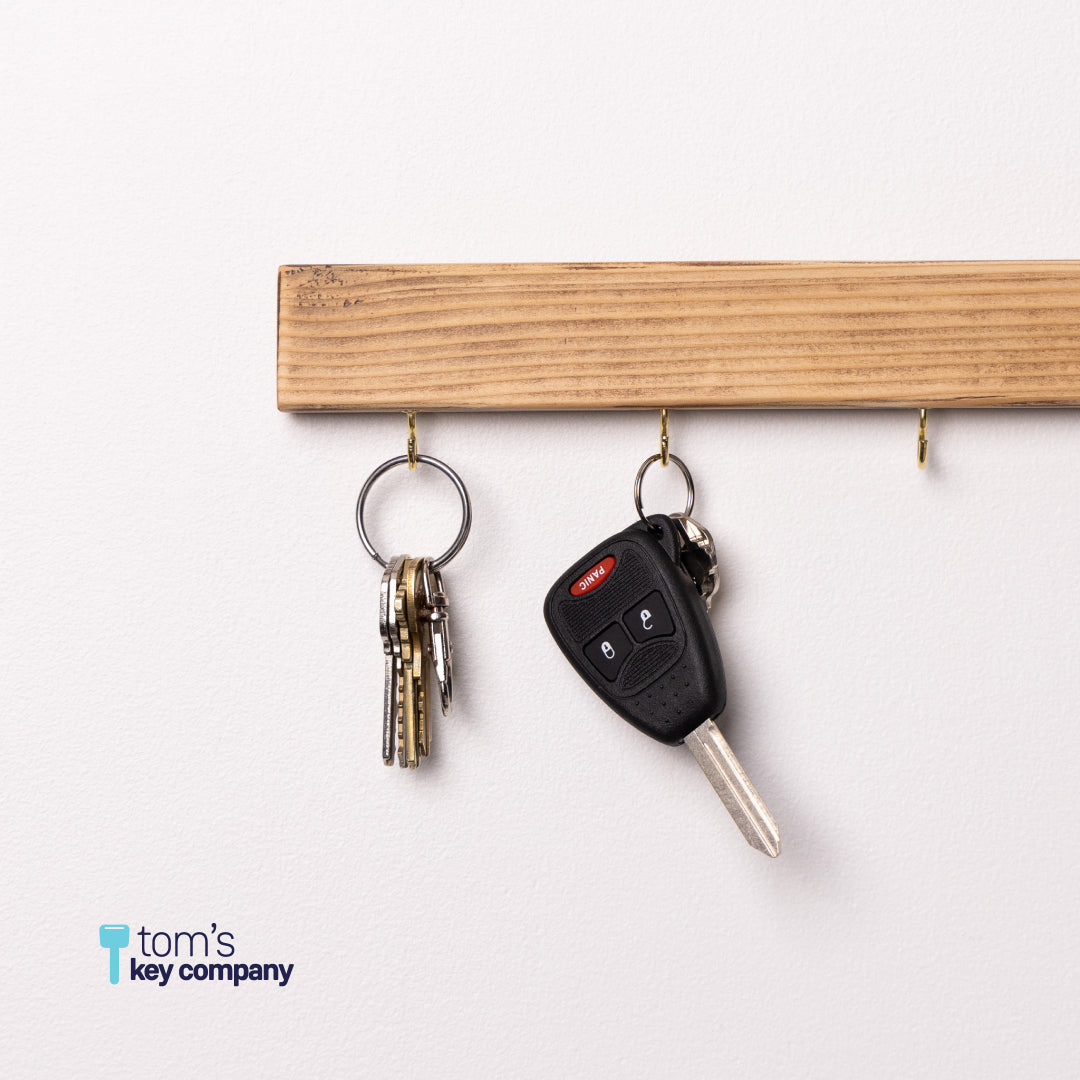 Kit de llaves simples, llave de coche con llavero e instalador EZ,  herramienta de programación de llaves compatible con Chrysler, Dodge, Jeep
