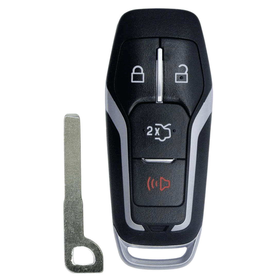 Ford Aftermarket 4-Button Smart Key with Trunk Release (FORSK-TR-4B-FOB-TMB)