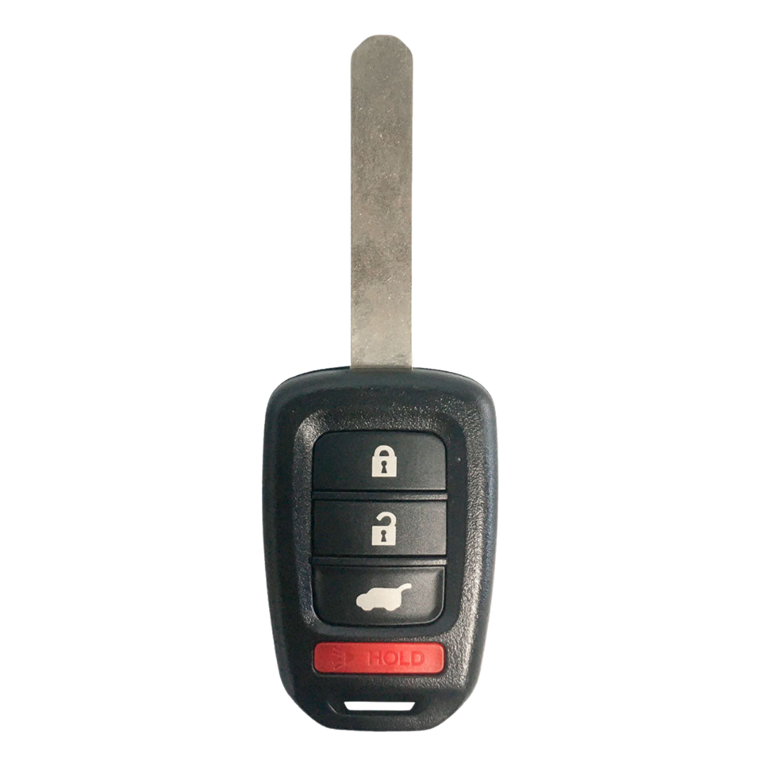 Brand New Aftermarket 4 Button Remote Key with Hatch Release for Select Honda Vehicles