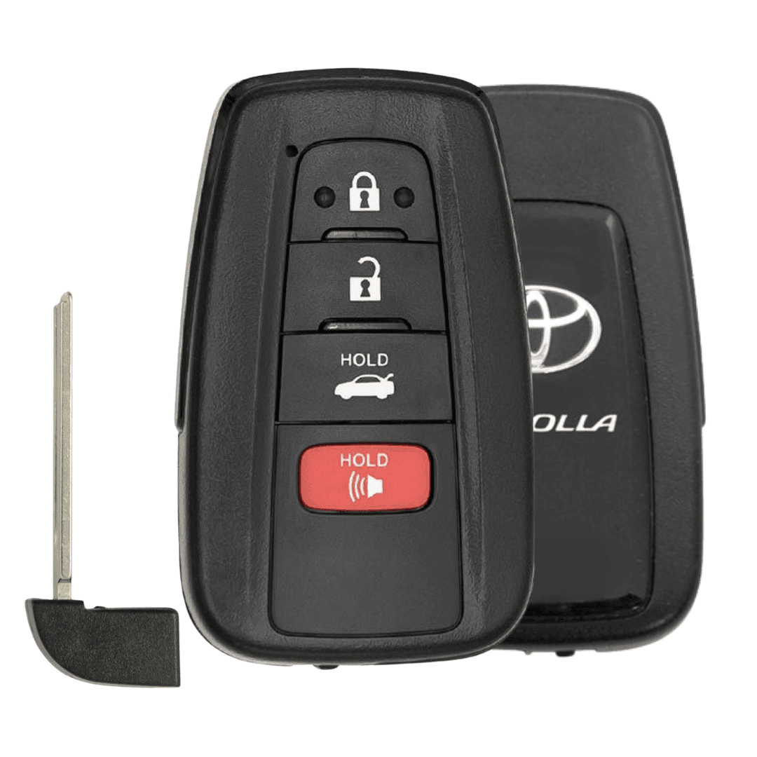 Brand New OEM Smart Key FOB 4 Button with Trunk Release for Toyota Corolla - (HYQ14FBN-4B-TRUNK-COROLLA)